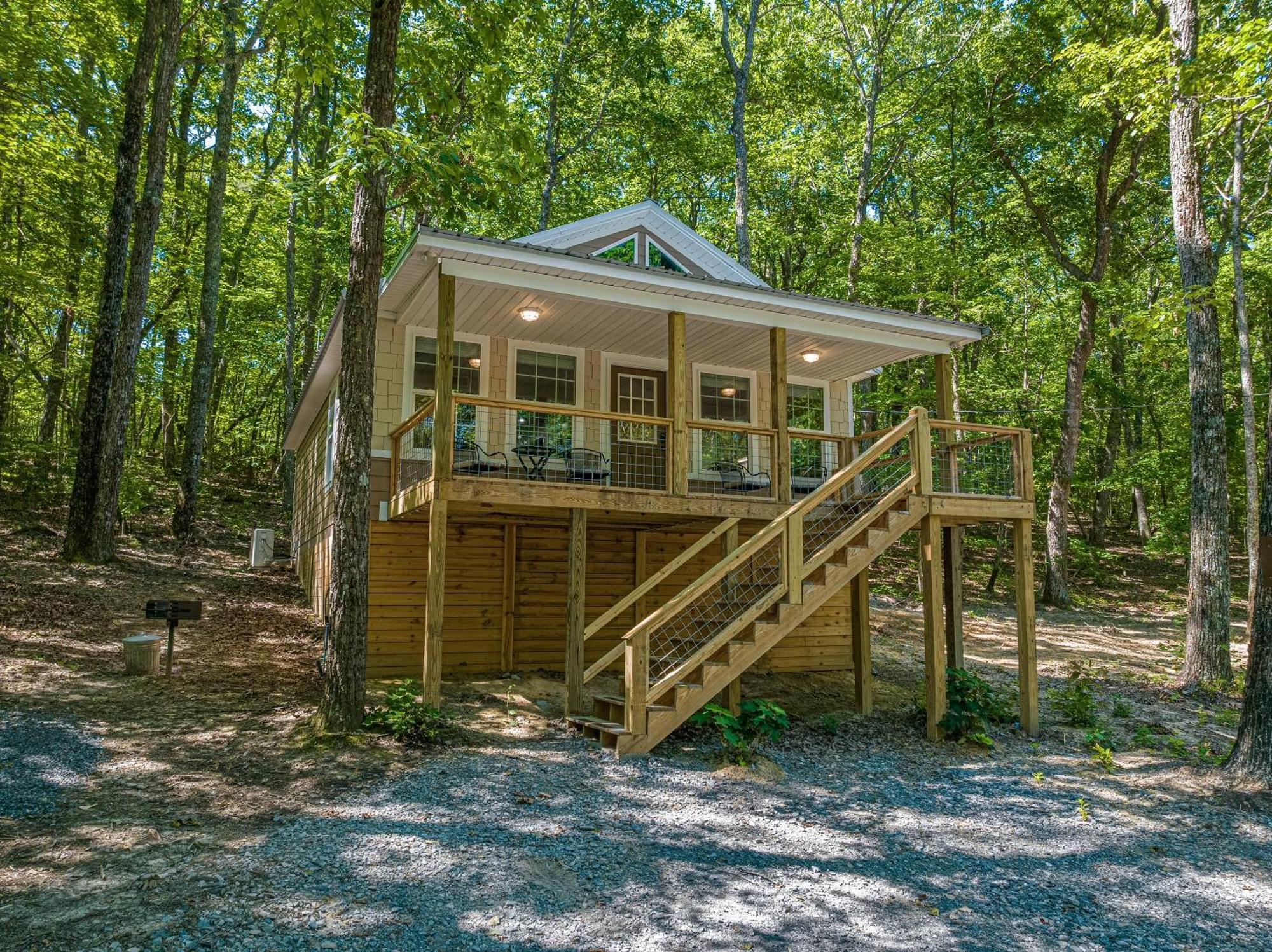 Coyote Cabin At Woodland Retreat At Desoto Beside Desoto State Park Форт Пейн Екстериор снимка